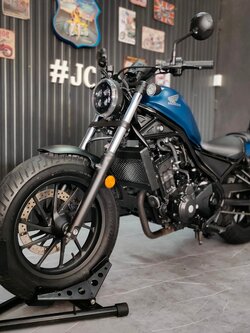 Cruiser รุ่นเล็กเข้าใหม่อีกคัน HONDA REBEL300 โฉม LED ปี2020 ✨นางฟ้าสวยใส✨ หาตัวจับยาก