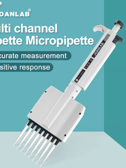 8 channel pipette Half autoclavable