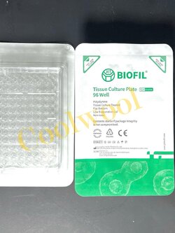 Tissue culture 96 well flat shape bottom-sterile with TC Treated(100ea/pkg)