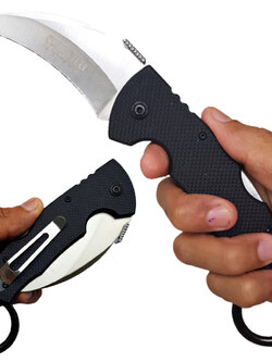 มีดคารัมบิต มีดพับ Cold Steel Tiger Claw Karambit Knives ขนาด 9.1 นิ้ว (23.2 ซม.)