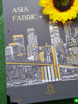 ผ้าม่านเอเชีย เล่ม asia-20 | แจ้งรหัสสีในแชทนะคะ