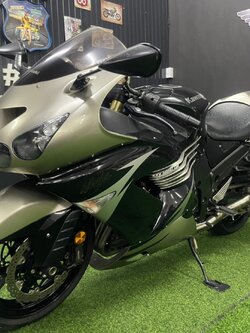 Kawasaki Ninja #Zx14 Spac.นอก ปี2011 โคตรสายจอด "ไมล์แท้9พัน+สีเดิมทุกชิ้น"