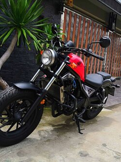 REBEL300 รถนางฟ้าฝาแฝดป้ายแดง รถ4เดือน ไมล์4ร้อยโล