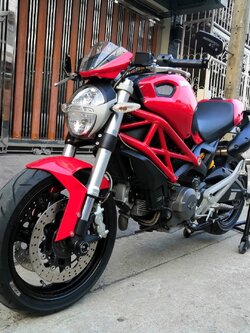DUCATI M-795 ABS"สมบูรณ์สุดๆในรุ่นปี" สายจอดไมล์แท้เพิ่งแตะหมื่นโล