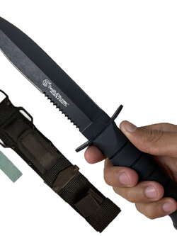 มีดใบตาย Smith&Wesson CKSUR1 ขนาด 10.5 นิ้ว (26.5 ซม.) พร้อมหินลับมีดและซองใส่มีด