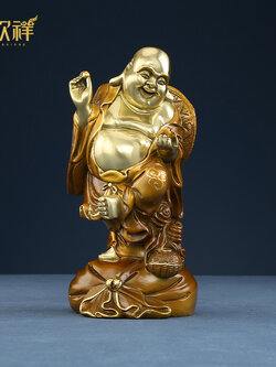 รูปหล่อทองเหลืองพระสังกัจจายน์ อรหันต์แห่งความอุดมสมบูรณ์