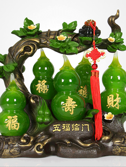 เถาน้ำเต้าหยกเรียกทรัพย์ เครื่องประดับปรับฮวงจุ้ยเสริมความมั่งคั่งร่ำรวย