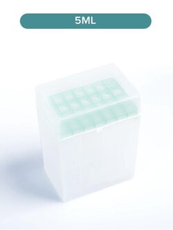 Tip box 28well for 5ml tip