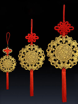 ป้าย อู่ฝู 五福(ค้างคาวทั้งห้า) สื่อถึงความสุขสมบูรณ์ เสริมโชคลาภ แก้ฮวงจุ้ย