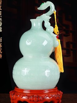 น้ำเต้าหยกเรียกทรัพย์ เครื่องประดับปรับฮวงจุ้ยเสริมความมั่งคั่งร่ำรวย