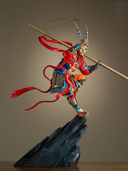 #เทพเจ้าเห้งเจีย หรือ ซุนหงอคง รอดพ้นทุกอุปสรรคปัญหา ขนาดใหญ่สูง 1 เมตร