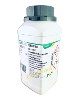 MERCK™ Potassium hydroxide pellets for analysis EMSURE® (1kg/bot)