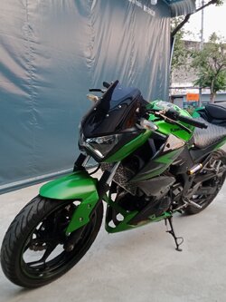 "รถเกรดB_มีดีที่ราคา"‼️ KAWASAKI Z300abs ปี16 กับโปรโมชั่นสุดว้าว 😲 ออกรถ ⭕ บาท