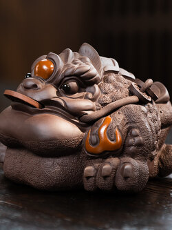 #คางคกสามขาคาบเหรียญ(กิมเซียมซู) สัตว์เทพมหามงคลเรียกทรัพย์เสริมดวง,แก้ฮวงจุ้ย,ป้องกันภัย