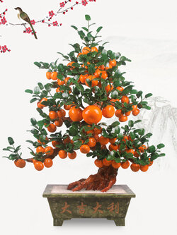 ส้มจีนหยกมงคล เครื่องประดับปรับฮวงจุ้ย ค้าขายดีมีกำไร เสริมความมั่งคั่งร่ำรวย