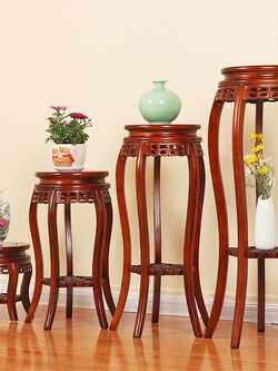 #โต๊ะวางแจกัน,ของตบแต่ง เนื้อไม้เอล์มแท้เป็นหนึ่งในไม้นำโชค นำเข้าจากจีน