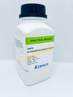 KemAus-Aluminium chloride hexahydrate AR.grade(500กรัม/ขวด)