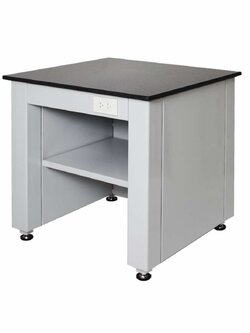 Balance Bench : โต๊ะวางเครื่องชั่ง พร้อมช่องปลั๊กไฟ ขนาด 90 cm