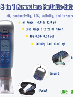 5 in 1 ปากกาวัดพารามิเตอร์ในน้ำ 5 พารามิเตอร์ รุ่น ElitePCT ( Eutech)