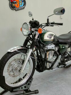 บอกเลยคันนี้ 1 ใน 1000❗ สายจำศีล 6️⃣ ปี 6️⃣ สิบโล 🚩KAWASAKI W800 จดปี 2018 มือเดียวแฝดป้ายแดง