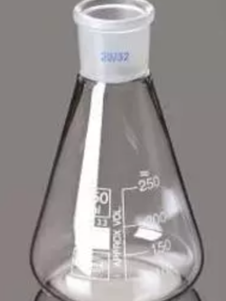 ขวดรูปชมพู่มีข้อต่อ Erlenmeyer Flask, Conical Flask with Joint 29/32