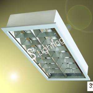 โคมตะแกรงอลูมิเนียมฝังฝ้ายิปซั่ม