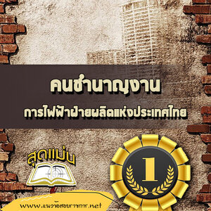 แนวข้อสอบคนชำนาญงาน กฟผ.