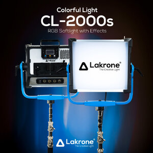 CL-2000s Colourful Light with effects ไฟสตูดิโอปรับแสงเปลี่ยนสีได้ 360 สีมีโหมดพิเศษ กำลังไฟ 200 วัตต์