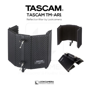 TASCAM TM-AR1 Reflection filter สำหรับป้องกันเสียงสะท้อนเข้าไมค์ได้อย่างเต็มประสิทธิภาพ
