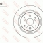 จานเบรค Accord G9 ปี 13-19 (หลัง) - จานเบรค TRW