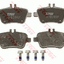 ผ้าเบรค (C117) CLA200, CLA250 ปี 13-On (หลัง) - TRW COTEC