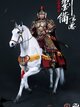 303TOYS MP019 + MP020 1/6 THREE KINGDOMS SERIES - LIU BEI XUANDE (EXCLUSIVE COPPER VERSION) + DILU THE STEED OF LIU BEI