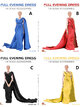 HOT HEART VA03 1/6 FULL EVENING DRESS