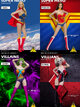 Flirty Girl FGC2017-35 / FGC2017-36 / FGC2017-37 / FGC2017-38 Super Hero Female Lingerie set